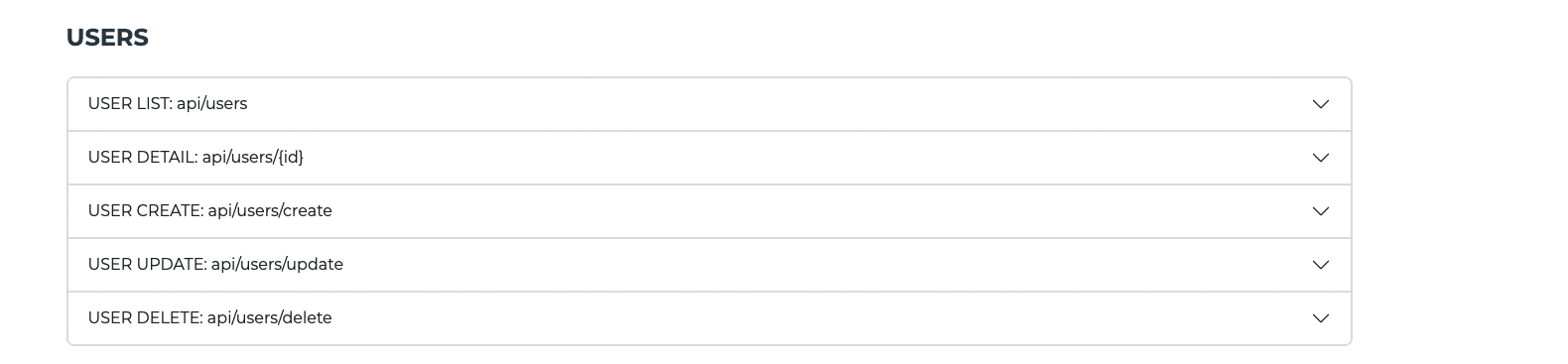 React CRUD App API