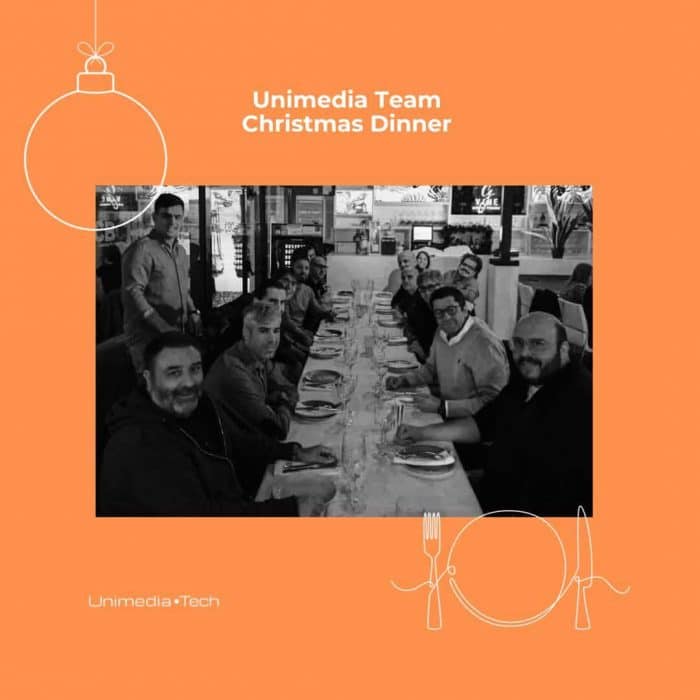 Sopar de Nadal de l’equip Unimedia 2023