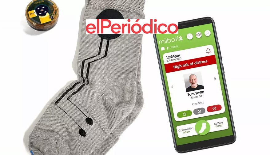 Unimedia Technology has developed the technology for these smart socks.
