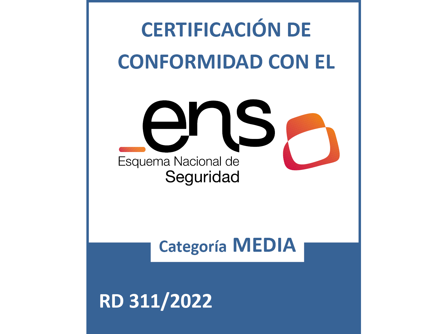 ENS Medium Level certification